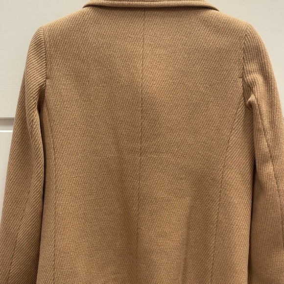 Ann Taylor Tan Peacoat size Small-Women’s. Worn only a couple of times!! - Picture 2 of 6